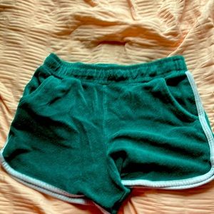 Green nice shorts
